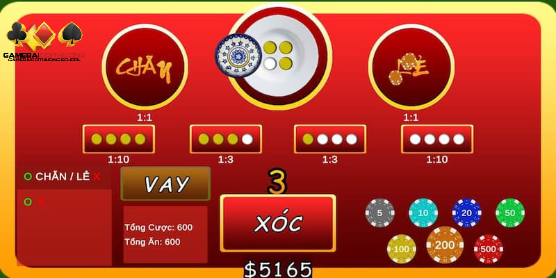 Top 10 game xóc đĩa online có tỷ lệ thắng cược là 50/50